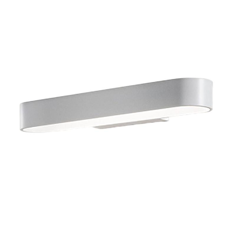 Zafferano Applique Cip En Aluminium Moulé Sous Pression Blanc Mat, Design Minimaliste Et Moderne Avec Technologie Led Intégrée De 12.5W, 3000K, 26X_0