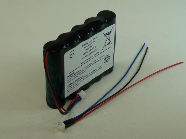Batterie Nimh 5S1P ST1 6V 4.5Ah PHR - Marque NX - Quantité 1_0
