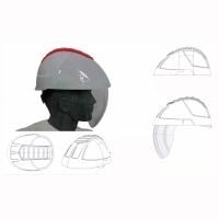 CASQUE ÉLECTRICIEN AVEC VISIÈRE INTÉGRÉE - 10000V