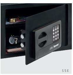 Coffre-fort de sécurité S 5 K/E - Dimensions compactes 250x350x250 mm_0