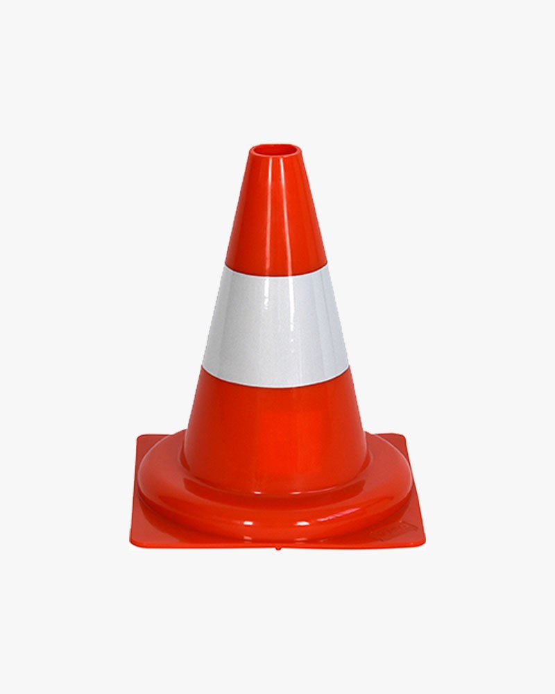 Cône de signalisation classe 1 en PVC - CSC 301 - 30 cm de hauteur_0