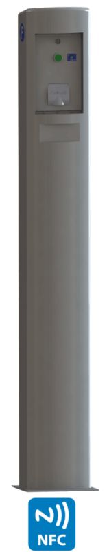 DT 1008 A - Borne de paiement parking Urbaflux - Alimentation électrique 230V - Corps en acier inoxydable et chauffage intégré_0