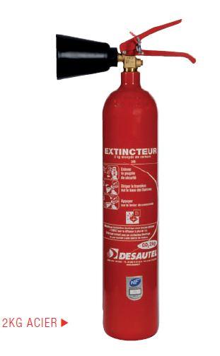 Extincteur dioxyde de carbone co2 2kg et 5kg acier_0