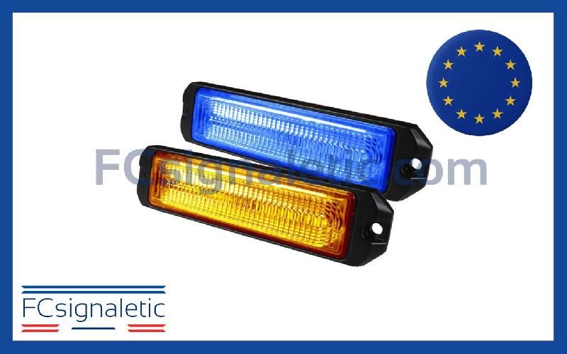Feu de pénétration 12 LED Astro6+ bicolore orange bleu LEDSON 51005743_0