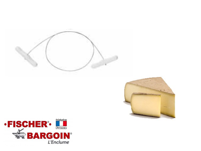 FILS À  FROMAGE POIGNÉE PLASTIQUE