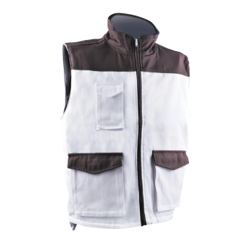 Gilet multipoches - Doublure polaire - Réf. AG00482 - VEPRO_0