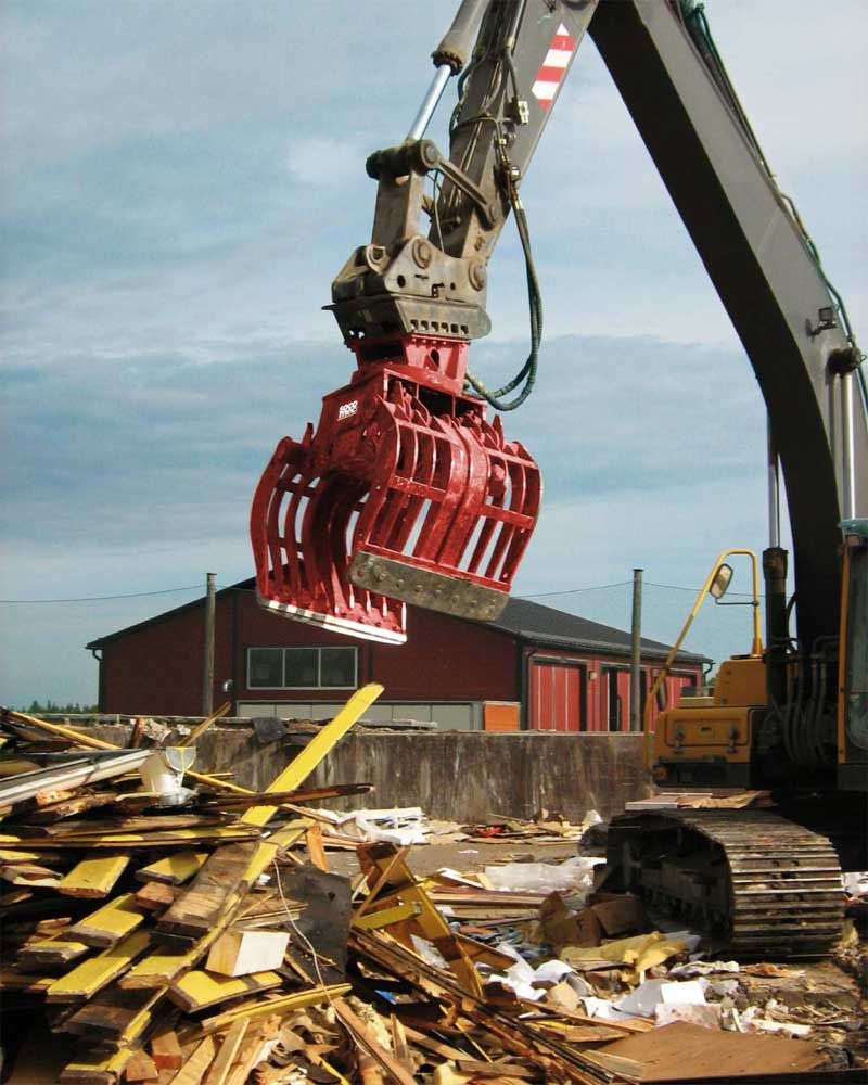 Grappins de sélection SPS - pince de tri - multi-fonctions pour démolition et recyclage - 1.5 à 33t_0