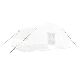 Helloshop26 - Serre tente abri plante fleur légumes avec cadre en acier 36 m² 6 x 6 x 2,85 m blanc 02_0044581 - 3000220223545_0