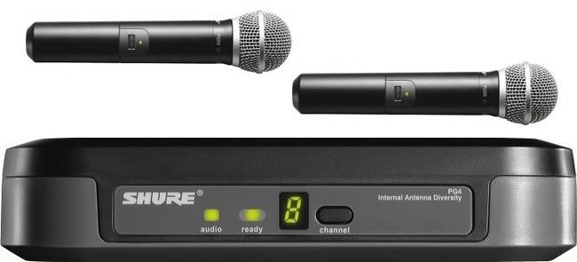 DOUBLE MICRO SANS FIL À MAIN SHURE PG288E