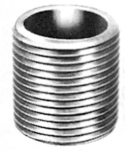 Mamelon simple à visser en fonte malléable galvanisée - FIG531 - Étanchéité 7 bars - Ref : FIG531G_0