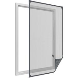 Moustiquaire avec cadre magnétique pour fenêtre anthracite max 120x140 cm Easy Life - gris 4052329004029_0