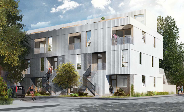 Série M - Constructions modulaires - Maison préfabriquée écologique à 2 ou 3 étages_0