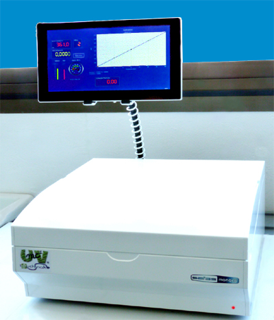 Spectrophotomètre UV-visible double -faisceau performant et économique - SAFAS UVMC TOURCHSNAKE_0