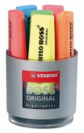 SURLIGNEUR BOSS ORIGINAL (VENDU PAR 6) + POT