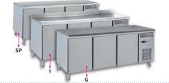 Tour réfrigéré 600x400 froid commutable statique/ventilé - TPSV 3P - intérieur/extérieur inox - dimensions L2017xP800xH850 mm_0