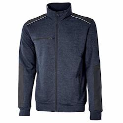 U-Power - Sweat-shirt bleu foncé zippé SNUG Bleu Foncé Taille L - L 8033546361030_0