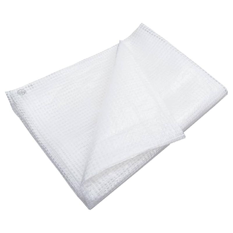 Vidaxl bâche de gaze 140 g/m² 3x6 m blanc 151613_0