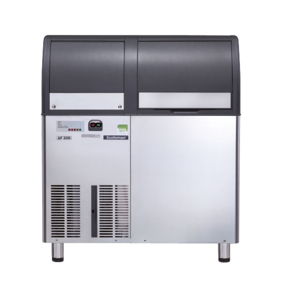 AF 206 AS - Machine à glace en grains - Scotsman - 200 kg/24 h - Finition inox avec stockage de 55 kg_0