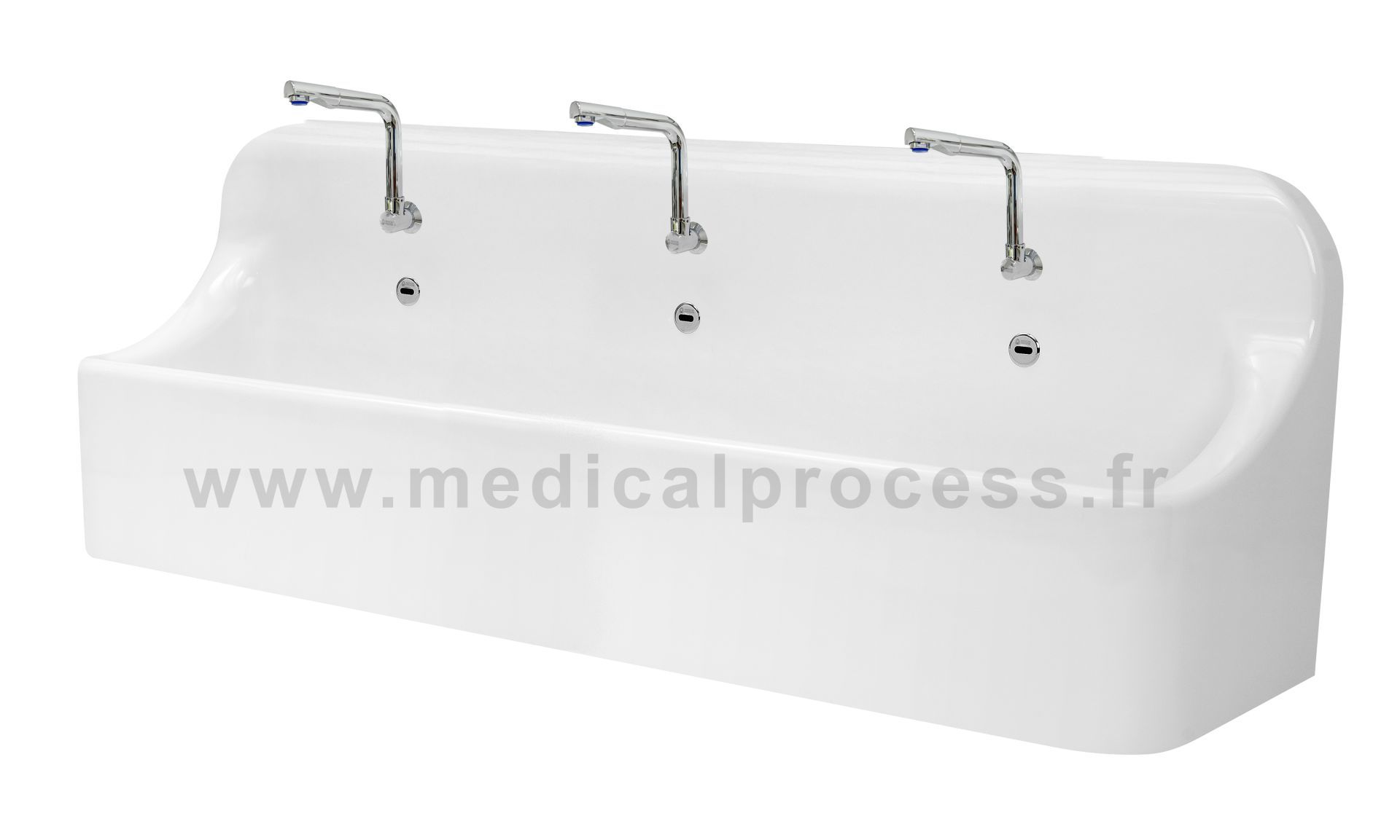 Auge chirurgicale MP'TRIO - Commande électronique - Lavage chirurgical pour trois utilisateurs_1