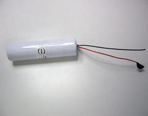 Batterie lithium 2x C LSH14 2S1P ST4 - 7.2V 5.5Ah - Section fils 0.34mm² - Longueur 105mm_0