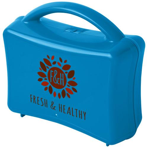 Boîte repas junior Stubi 21081401 - format valise avec espace pour bouteille 500 ml_0