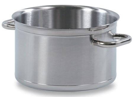 BOURGEAT - BRAISIÈRE TRADITION CYLINDRIQUE INOX 270 X400 MM - 680040