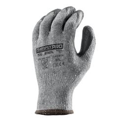 Coverguard - Gants manutention gris en poly coton enduit latex EUROSTRONG SG810L (Pack de 10) Gris Taille 11 - gris 5450564021556_0