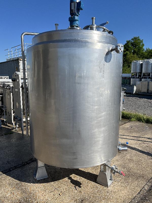 Cuve ETS Marcel Labbe 2000 L - Inox 304 L - CUV466_0