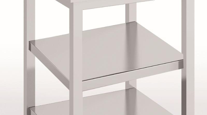 Etagère intermédiaire pour table d'angle 600x600x40 - EBR-66_0