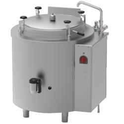 EURAST - Marmite cylindrique à gaz 200 litres chaleur autoclave - 1120x1000x1000 mm - 39 Kw - 186A4200 - inox 186A4200_0