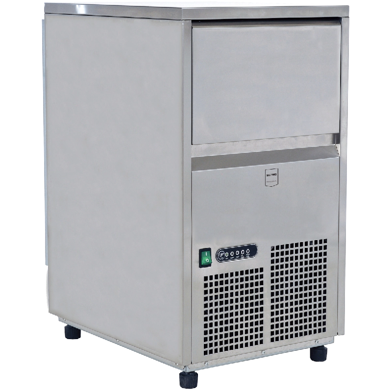 METRO PROFESSIONAL Machine à glaçons GIM1030GA, acier inoxydable, 52 x 38 x 63,7 cm, argenté - argenté inox 4337231994768_0