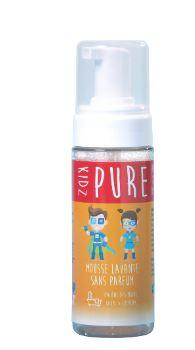 Mousse lavante kidz non parfumee 150 ml + pompe - purekidz150_0