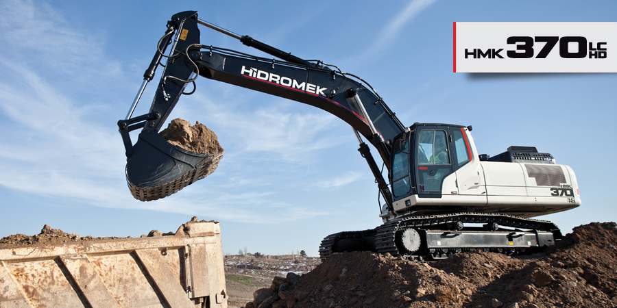 Pelleteuse 39,2t - Hidromek HMK 370 LC HD - Performante et Faible Consommation_0