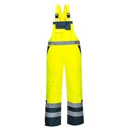 Portwest - Cotte de travail bicolore chaude matelassée HV Jaune Taille S - S jaune 5036108180158_0