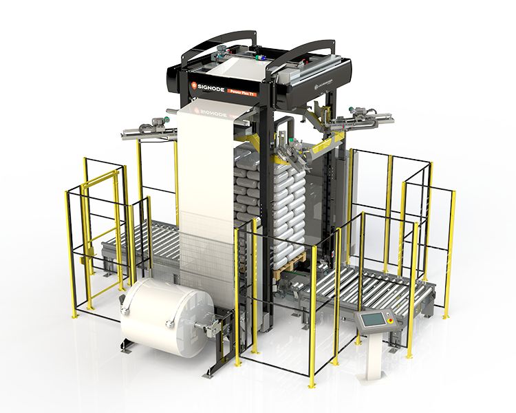 Power Flex T1 - Housseuses sous gaine étirable Lachenmeier - 100 charges/heure - Alternative au banderolage_0