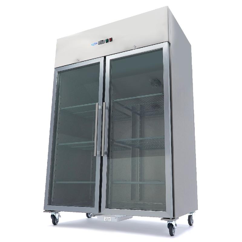 Réfrigérateur 1400 L 6 x 2/1 GN + portes en verre Maxima 09400021_0