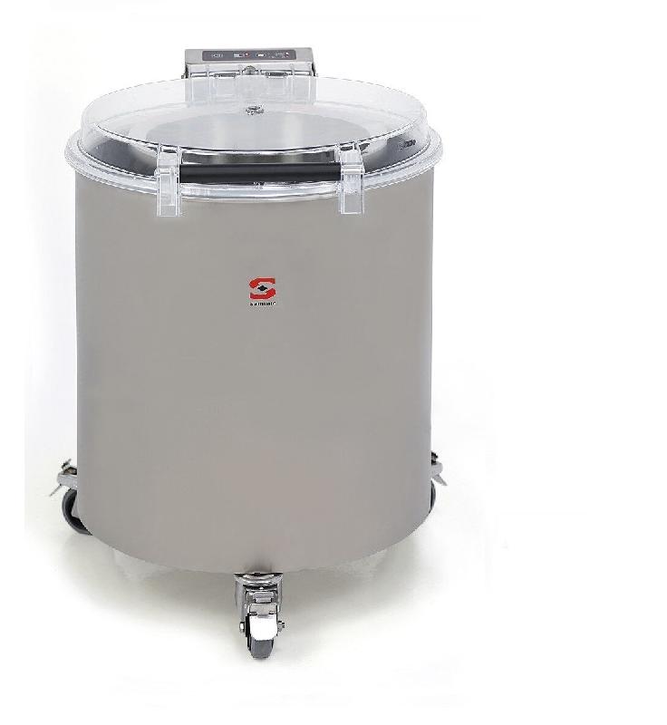 Sammic ES-100 Centrifugeuse de légumes 6 kg, 900 rpm, 120-360 kg/heure, corps en acier inoxydable, panneau électronique, moteur triphasé fiable - g_0