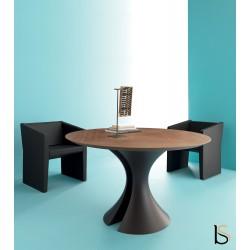 Table de réunion ronde Ola - Martex - design original avec grand choix de coloris_0