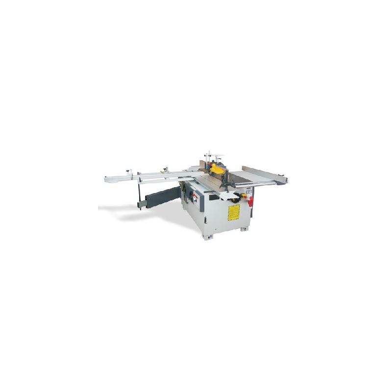 Toupie Scie - 2 x 2200 W - 230 V - TSP2000ES-MONO - Holzprofi - Chariot aluminium et table en fonte_0