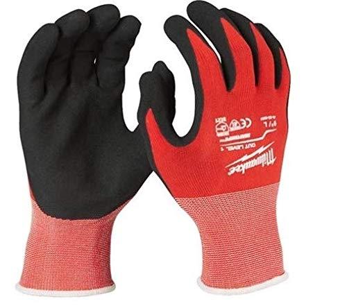 Gants anti-coupure MILWAUKEE Taille L - Niveau 1 - Référence 4932471417_0