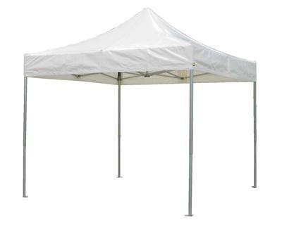 Abri de jardin PRATIC - aluminium anodisé et toile polyester - usage extérieur et réceptions_0