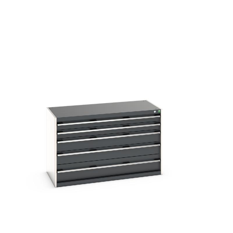 Armoire à tiroirs cubio SL-1368-5.2 - Réf : 40022108 - 5 tiroirs 200 kg - Charge 1.5 tonne_0