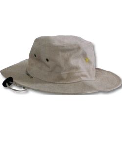 CHAPEAU BAROUDEUR QUALITÉ 100% COTON SERGÉ BROSSÉ