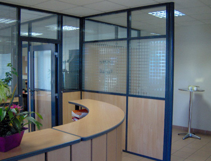 Cloison de bureau modulaire - GBG Concept - amovible et interchangeable_0