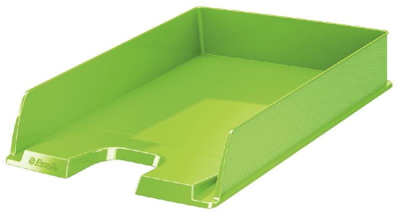 Esselte Lot de 10 Corbeille à courrier Europost Vivida A4+, coloris vert - vert 623927_0