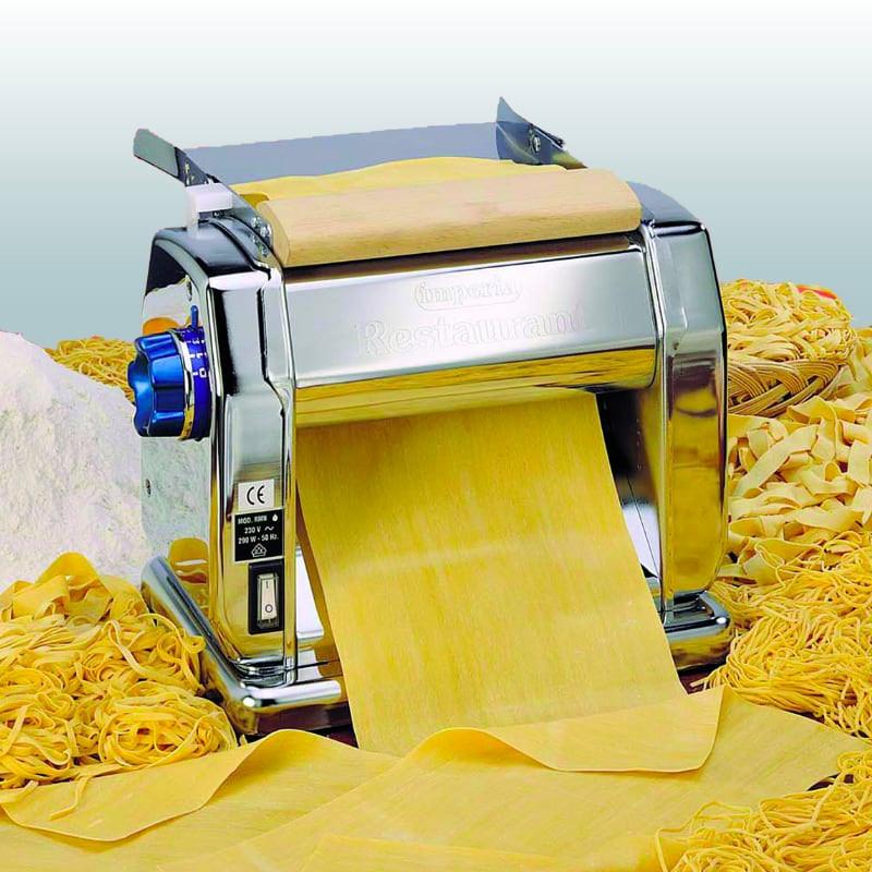 Machine à pâtes électrique - Impéria® - Acier - 10 réglages d'épaisseur - Feuilles jusqu'à 20 cm_0