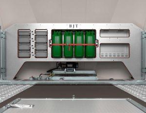 Option espace de rangement avant premium - Race transporteur T6 - Meubles de rangement pour véhicules utilitaires_0
