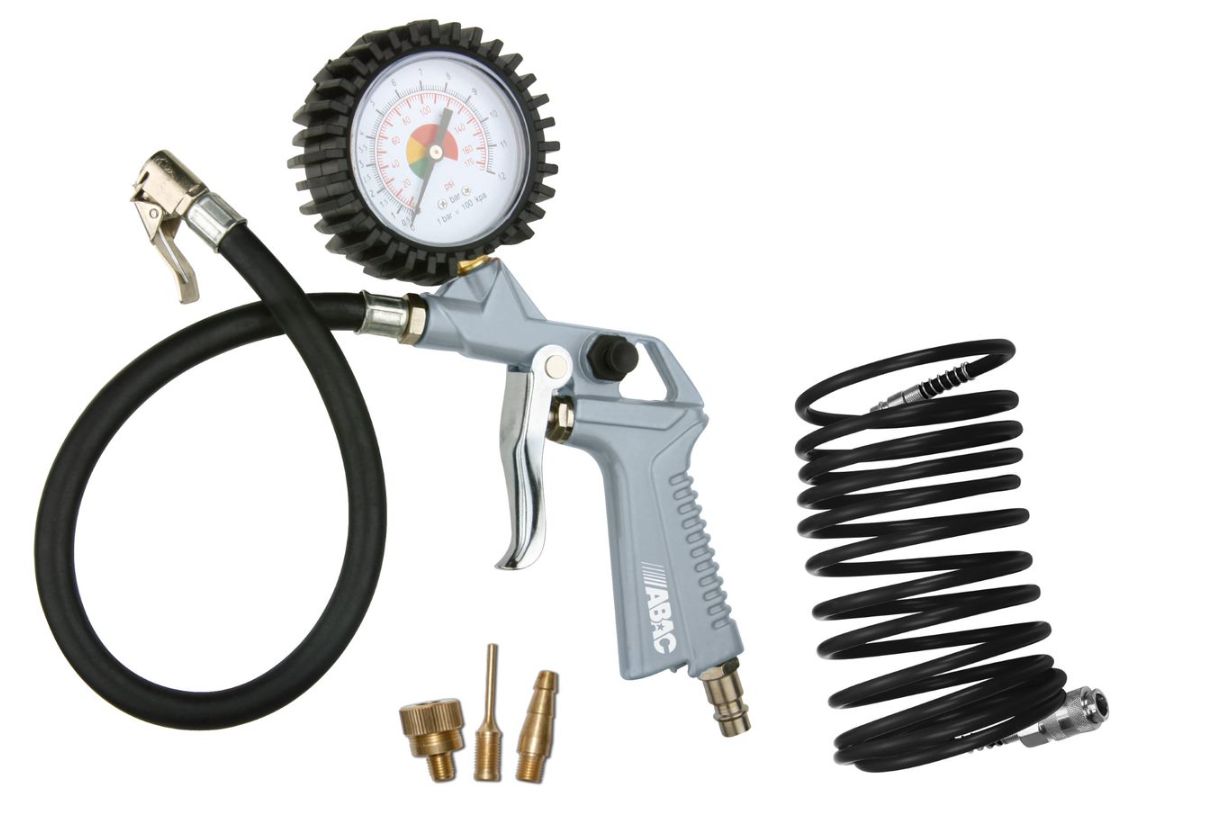 Outils de bricolage ABAC - gonflage, ponçage, lubrification et nettoyage avec compresseur d'air_0