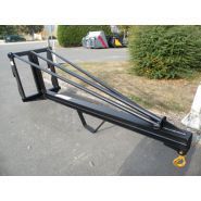 Pod potence de levage - Lamy Les Constructeurs - charge statique admissible 950 kg - crochet pivotant 360° avec linguet de sécurité_1