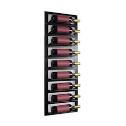 Range-bouteilles mural Baga 9 bouteilles design VinoGuard. Noir - noir métal VG-Baga-09-N1_0